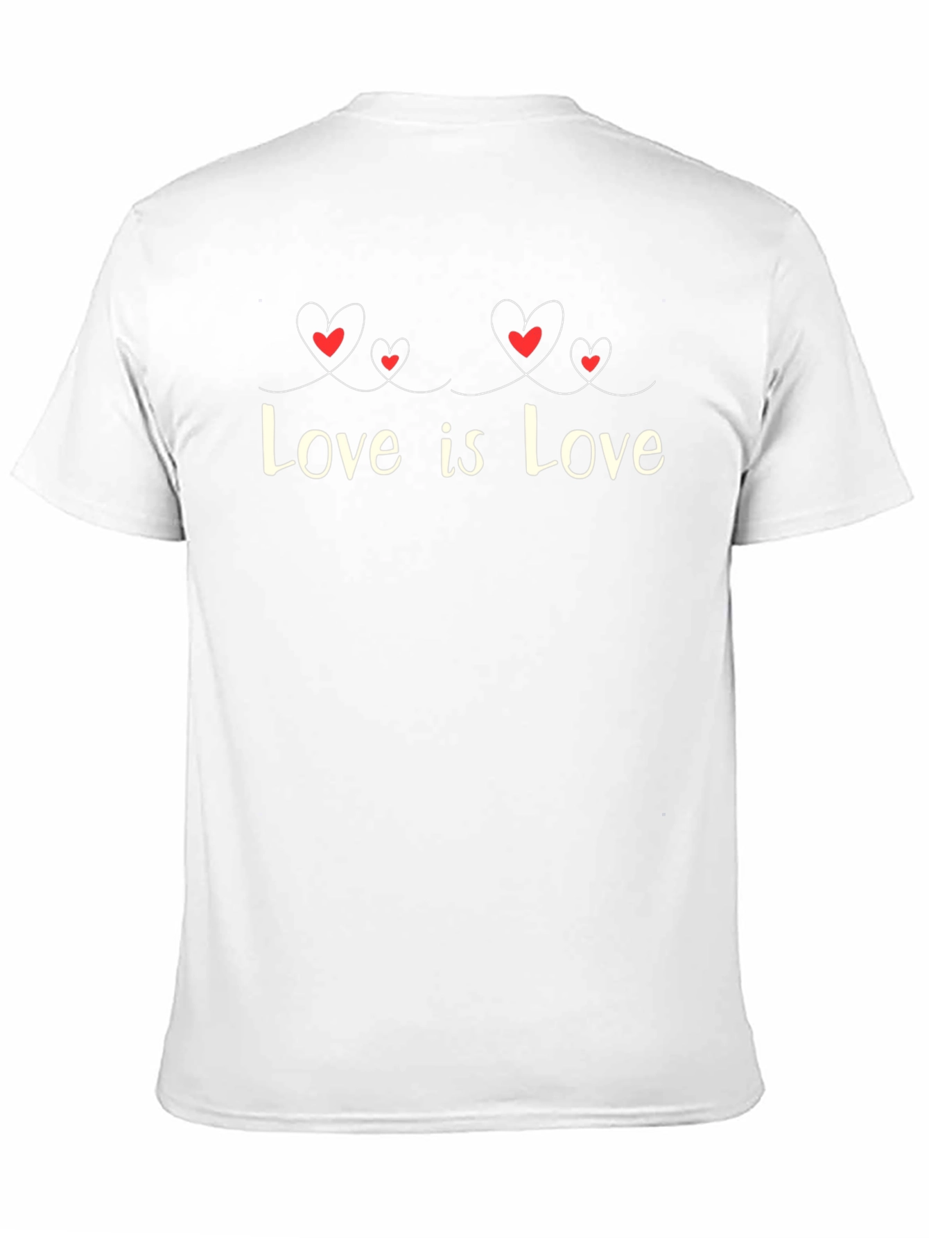 Love is Love T-Shirt - Heart Design