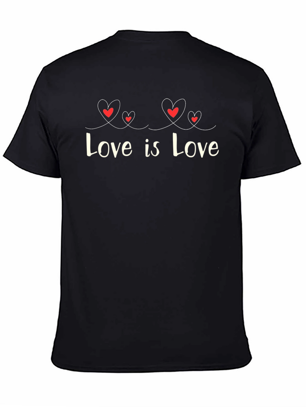 Love is Love T-Shirt - Heart Design