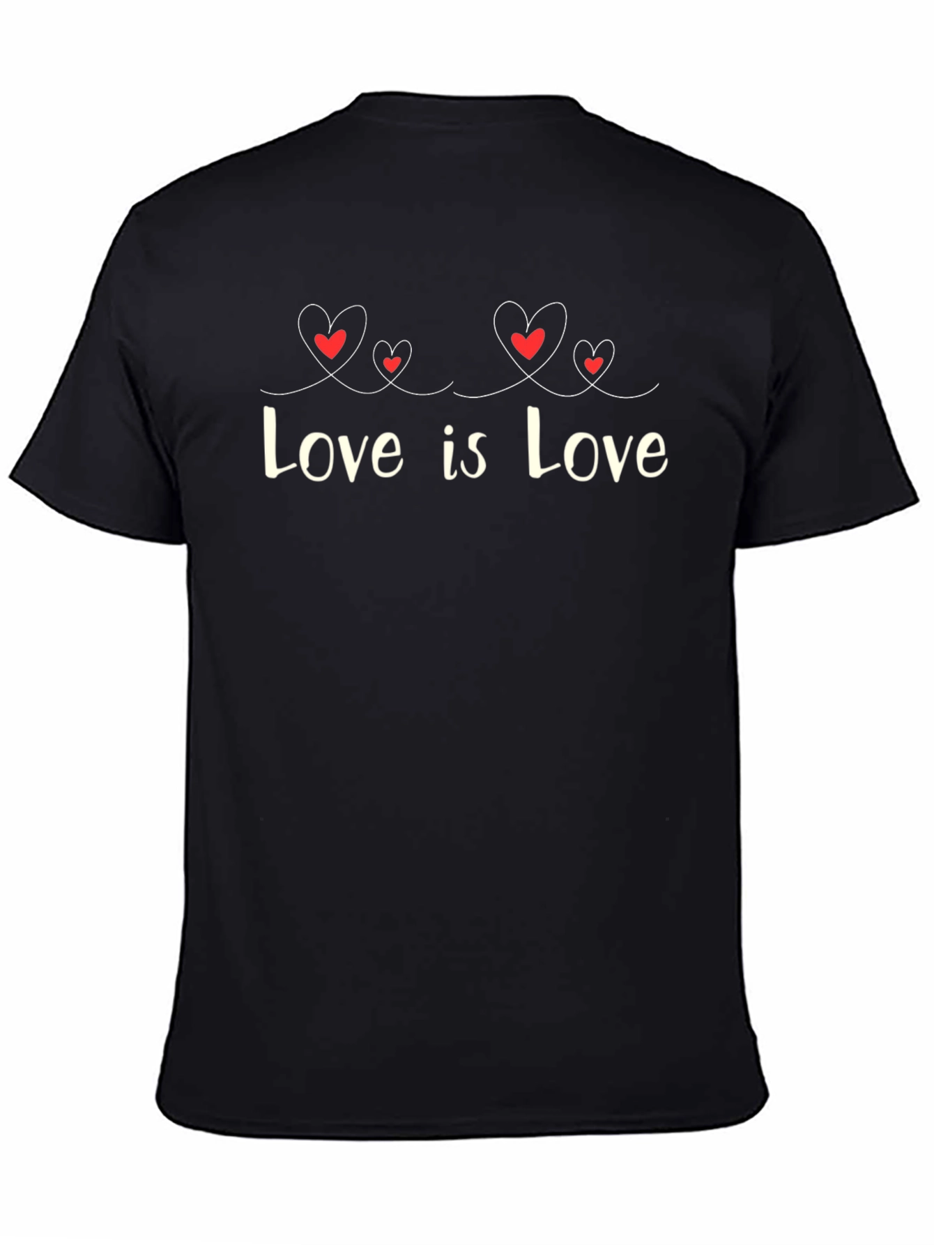 Love is Love T-Shirt - Heart Design