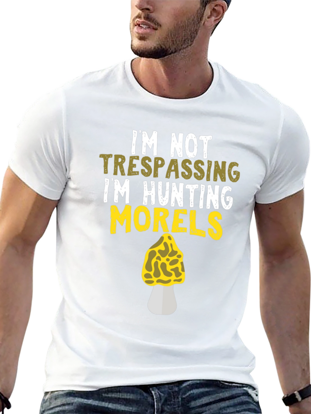 Morel Mushroom Hunting T-Shirt - Im Not Trespassing