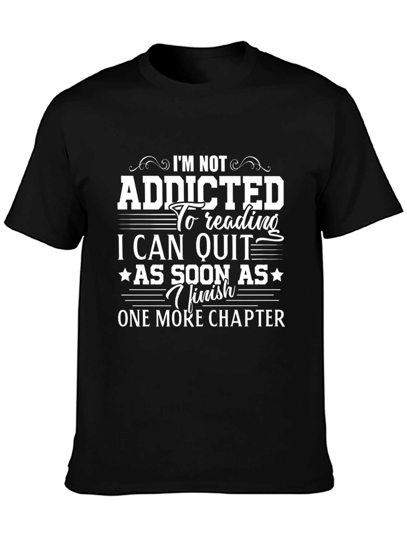 Reading Lover T-Shirt - One More Chapter