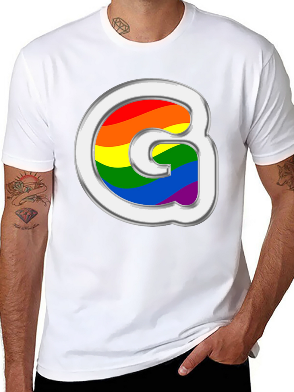 Rainbow G Graphic Tee - Pride Edition