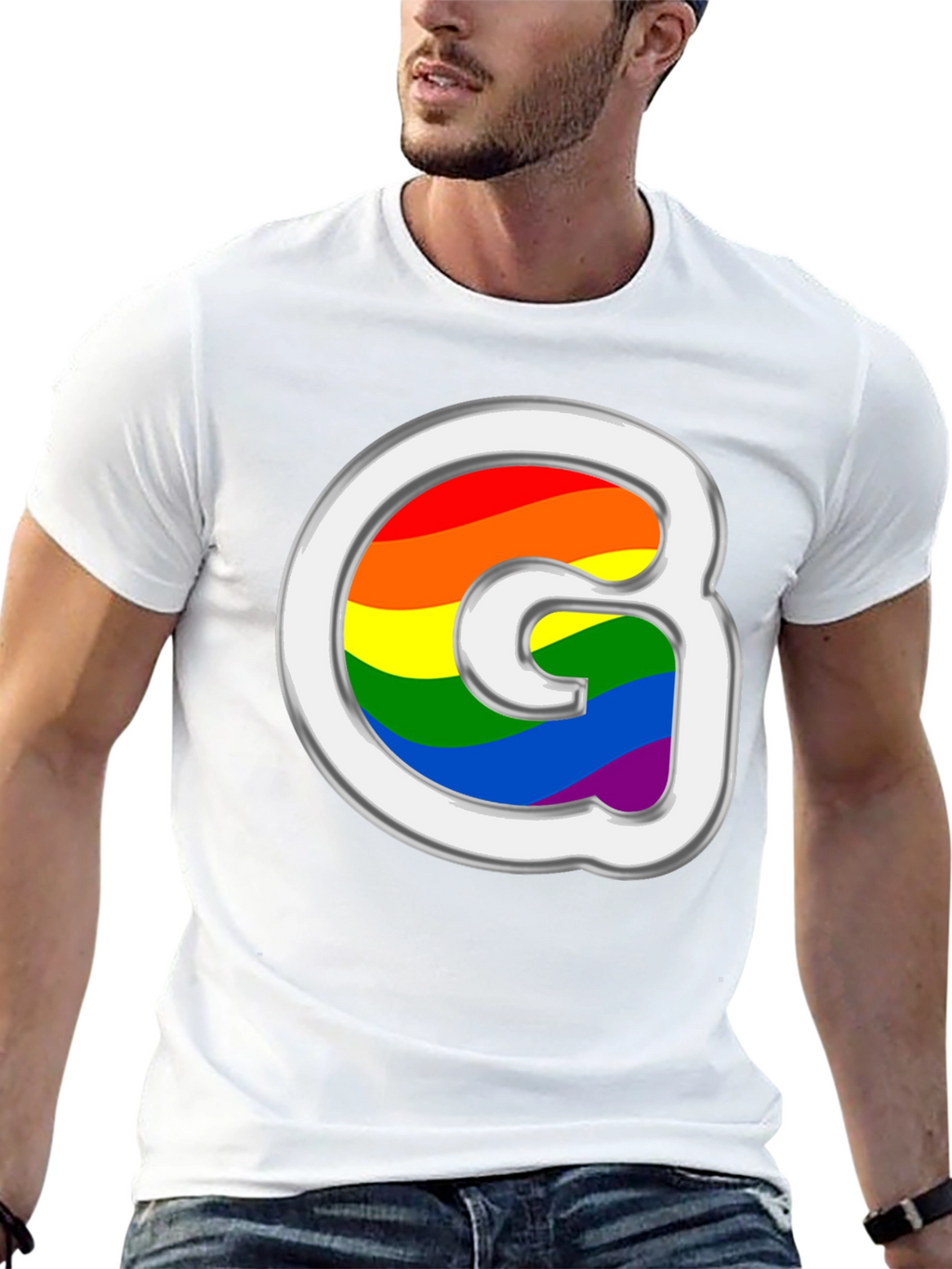 Rainbow G Graphic Tee - Pride Edition