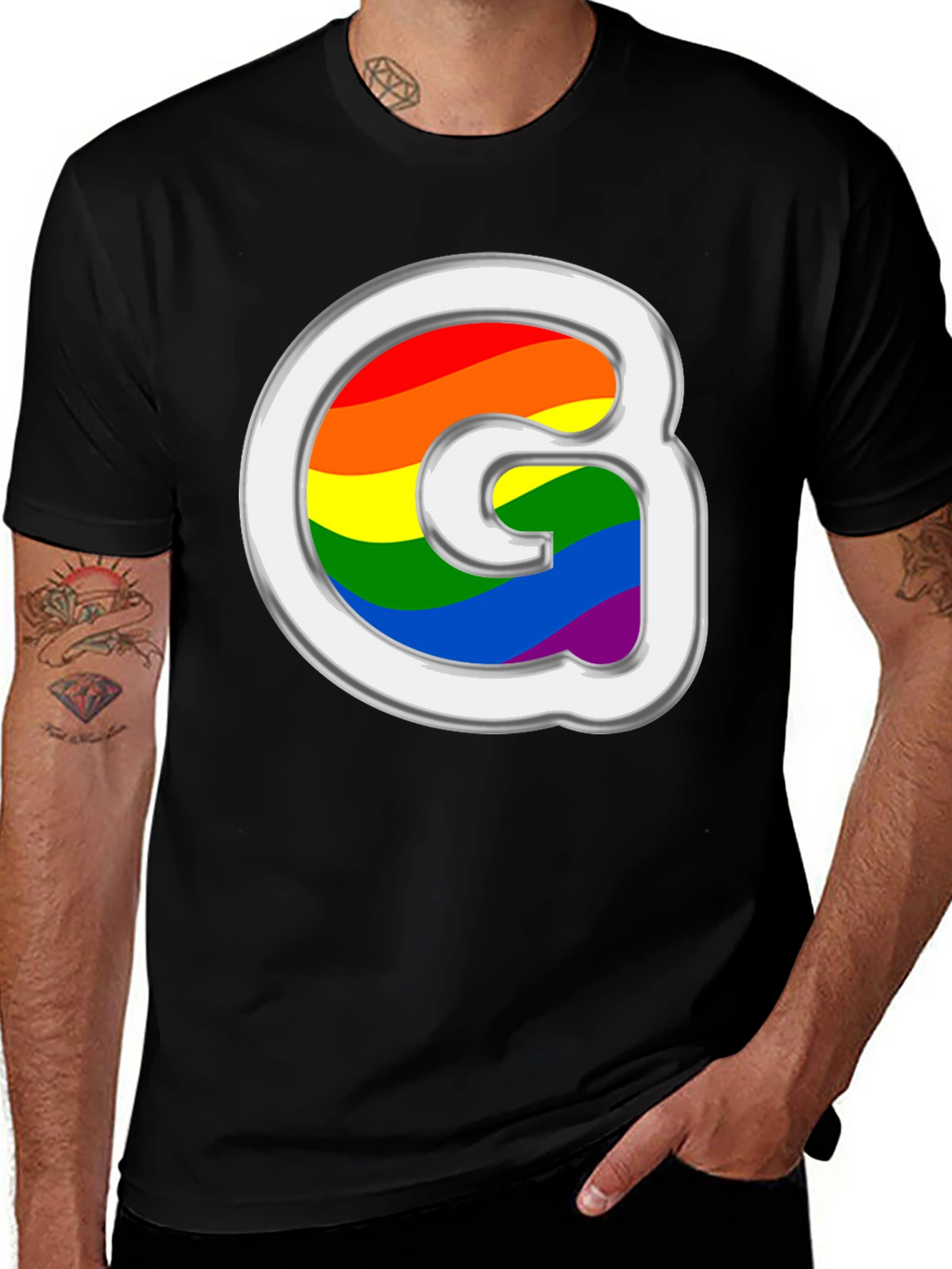 Rainbow G Graphic Tee - Pride Edition