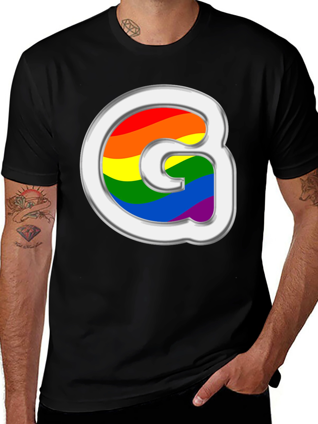 Rainbow G Graphic Tee - Pride Edition