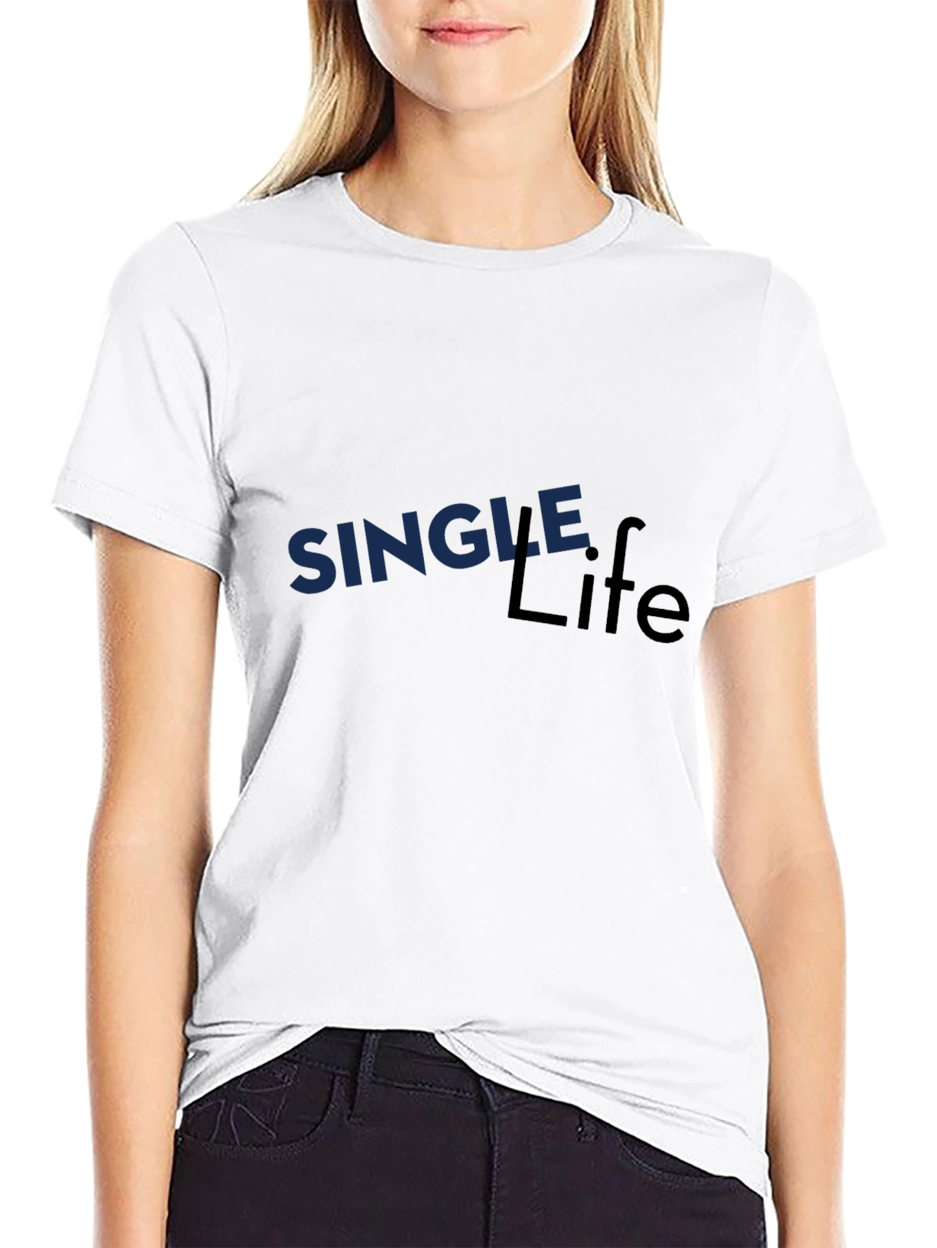 Single Life Graphic Tee - Casual Comfort