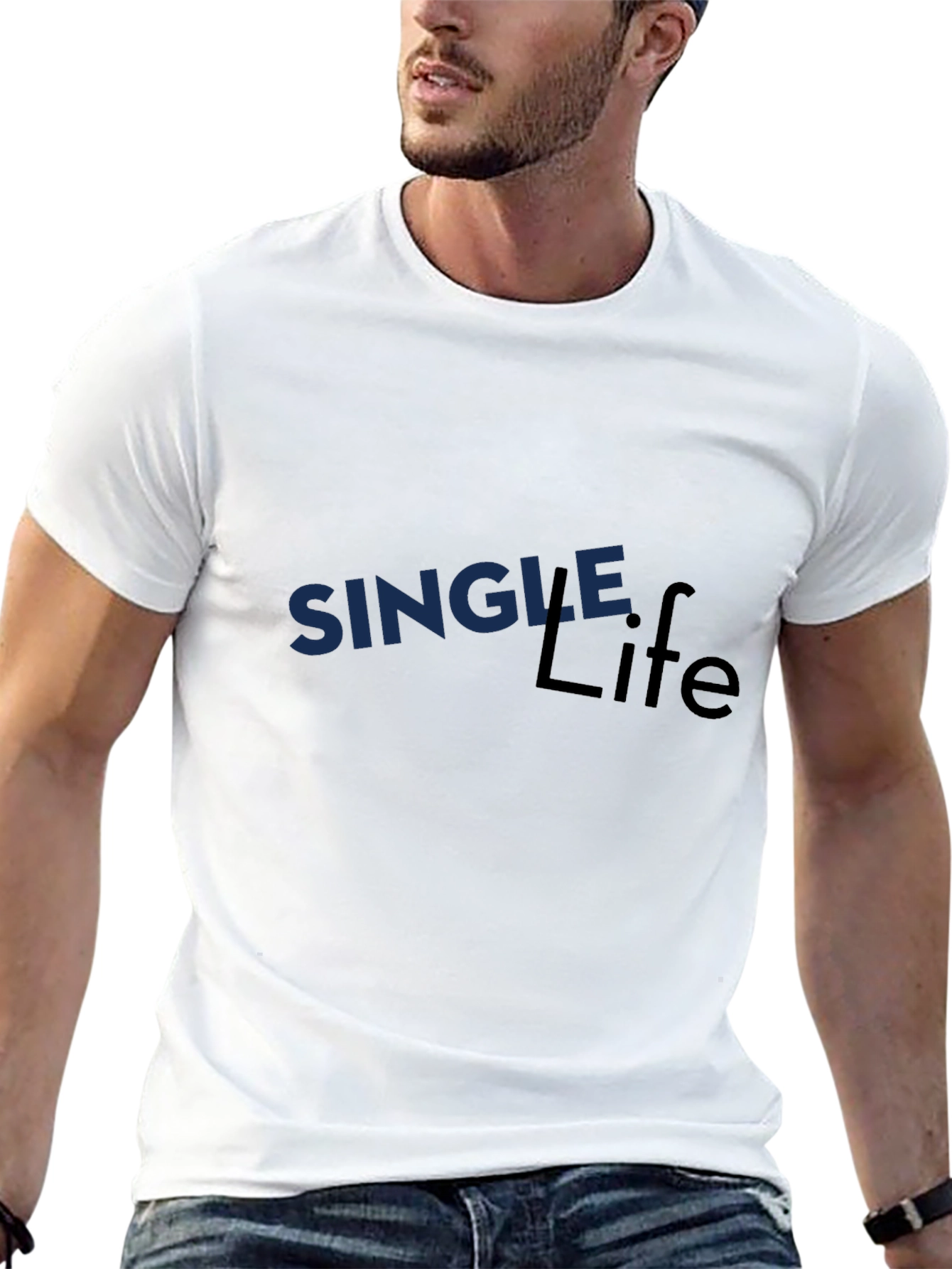 Single Life Graphic Tee - Casual Comfort