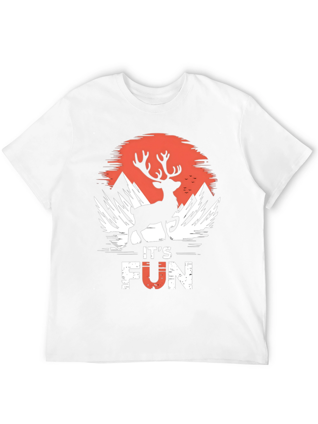 Its Fun Deer Silhouette T-Shirt