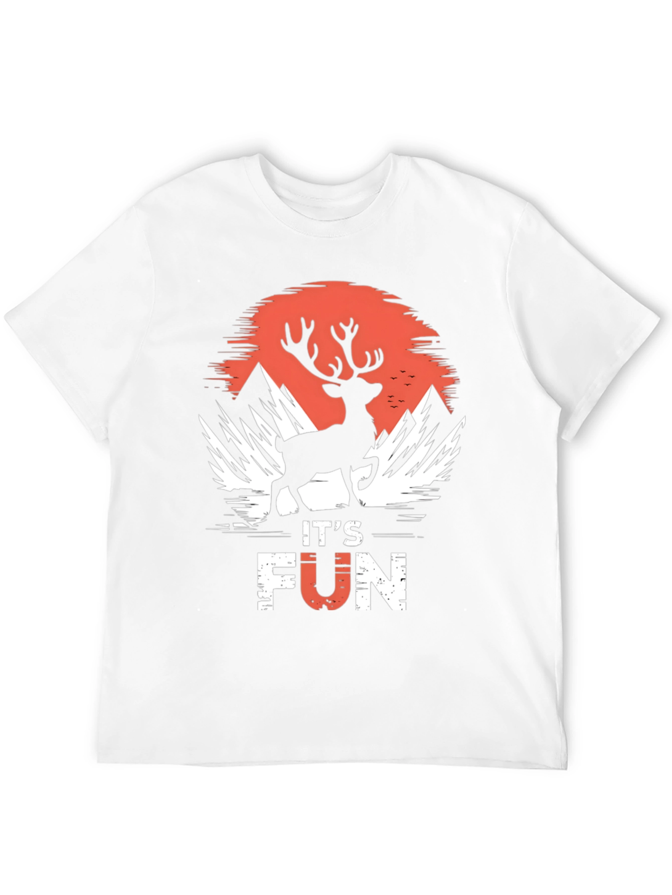 Its Fun Deer Silhouette T-Shirt