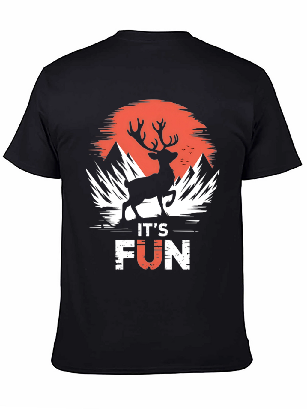 Its Fun Deer Silhouette T-Shirt