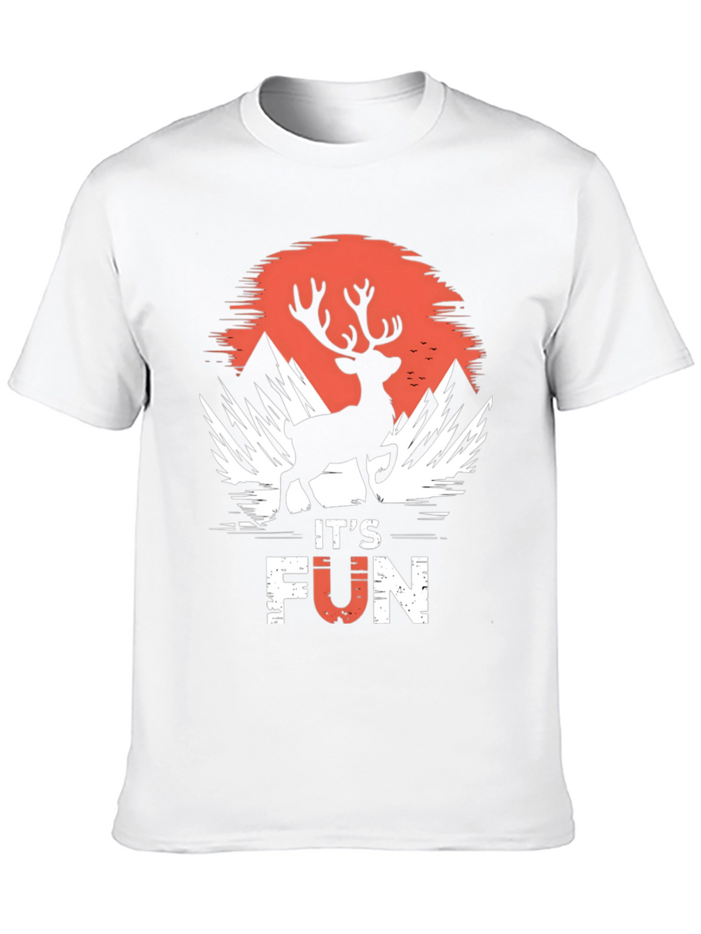Its Fun Deer Silhouette T-Shirt
