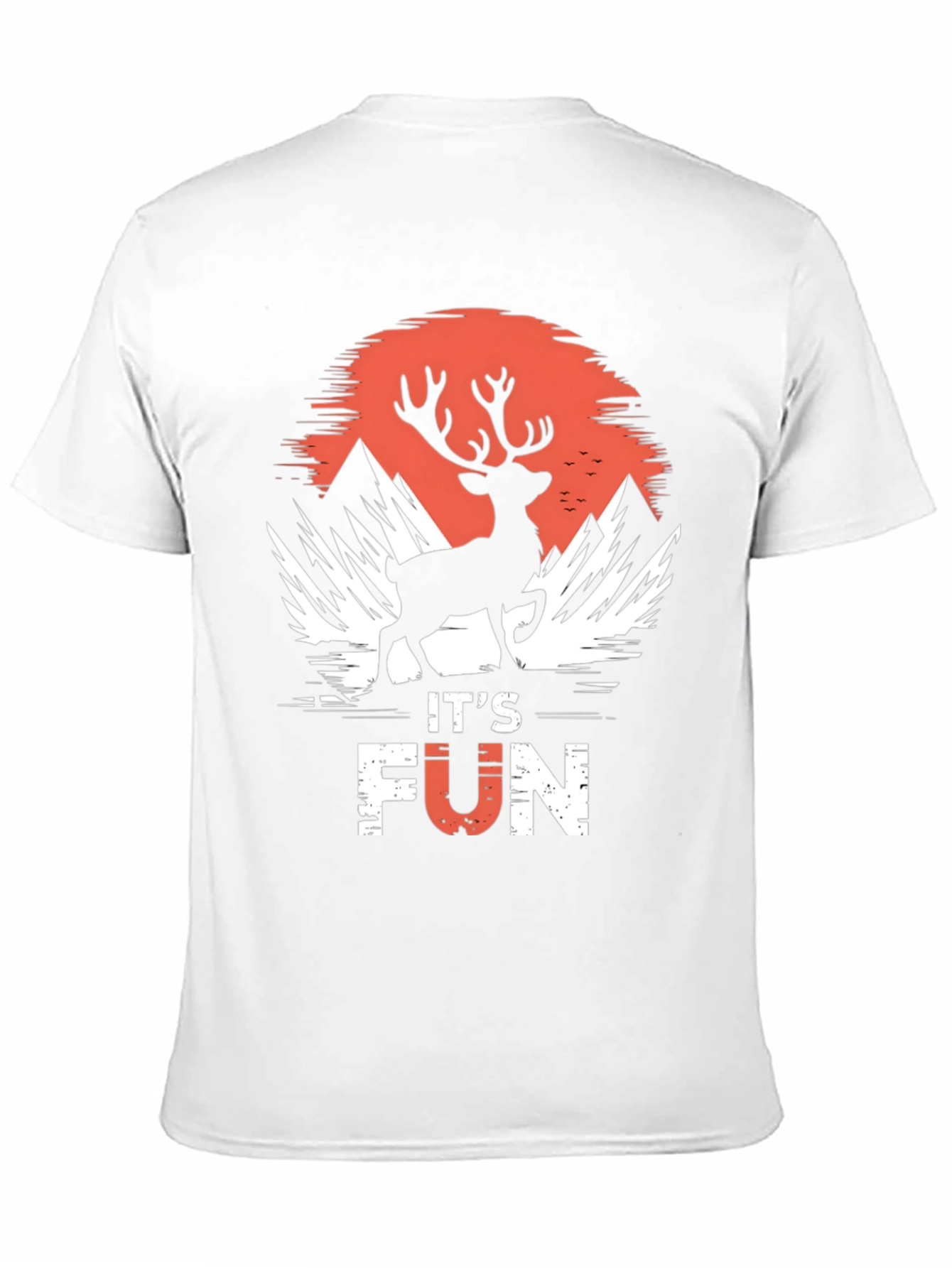 Its Fun Deer Silhouette T-Shirt