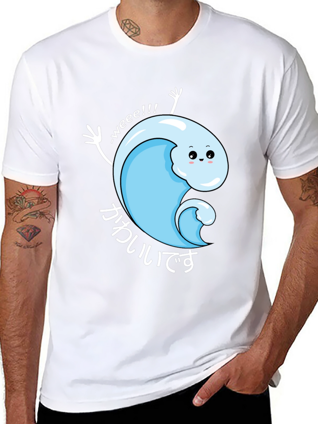 Cute Kawaii Wave T-Shirt
