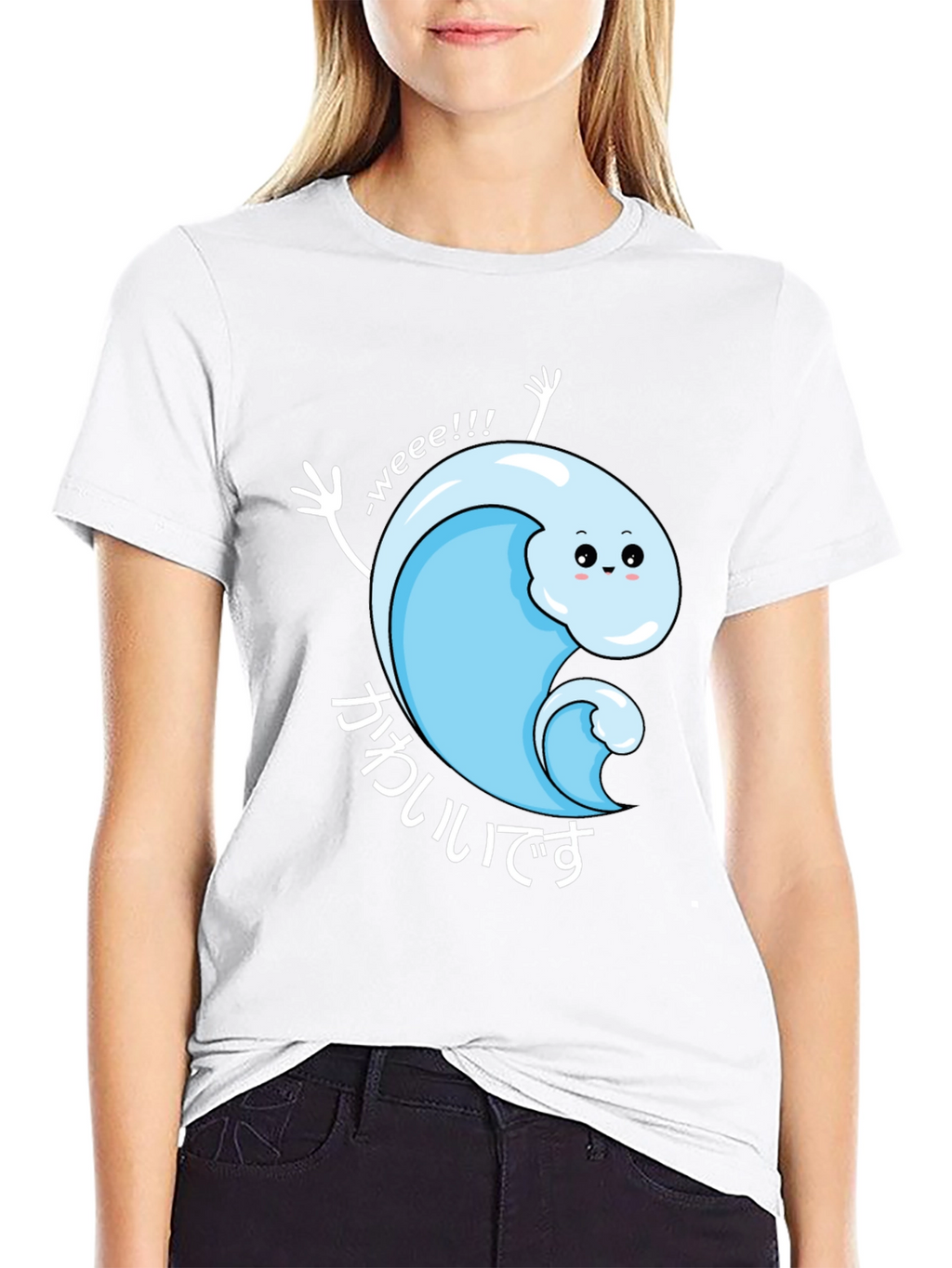 Cute Kawaii Wave T-Shirt