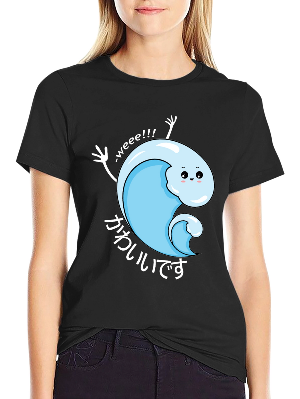 Cute Kawaii Wave T-Shirt
