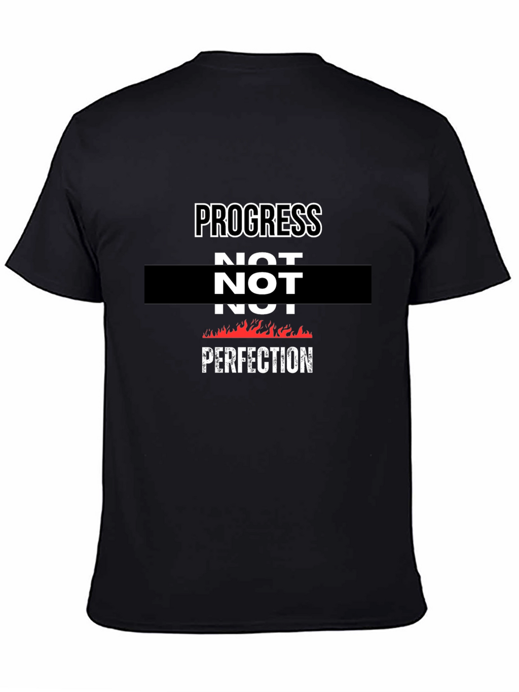 Progress Not Perfection Graphic T-Shirt