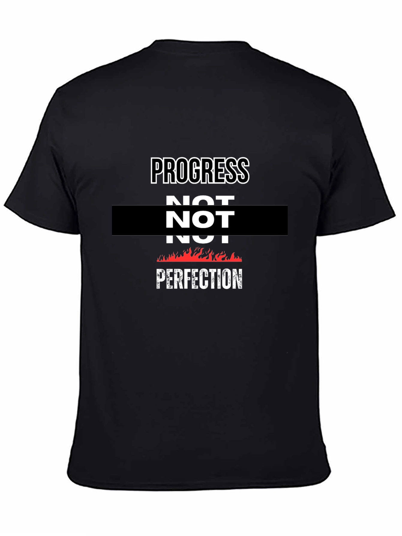 Progress Not Perfection Graphic T-Shirt
