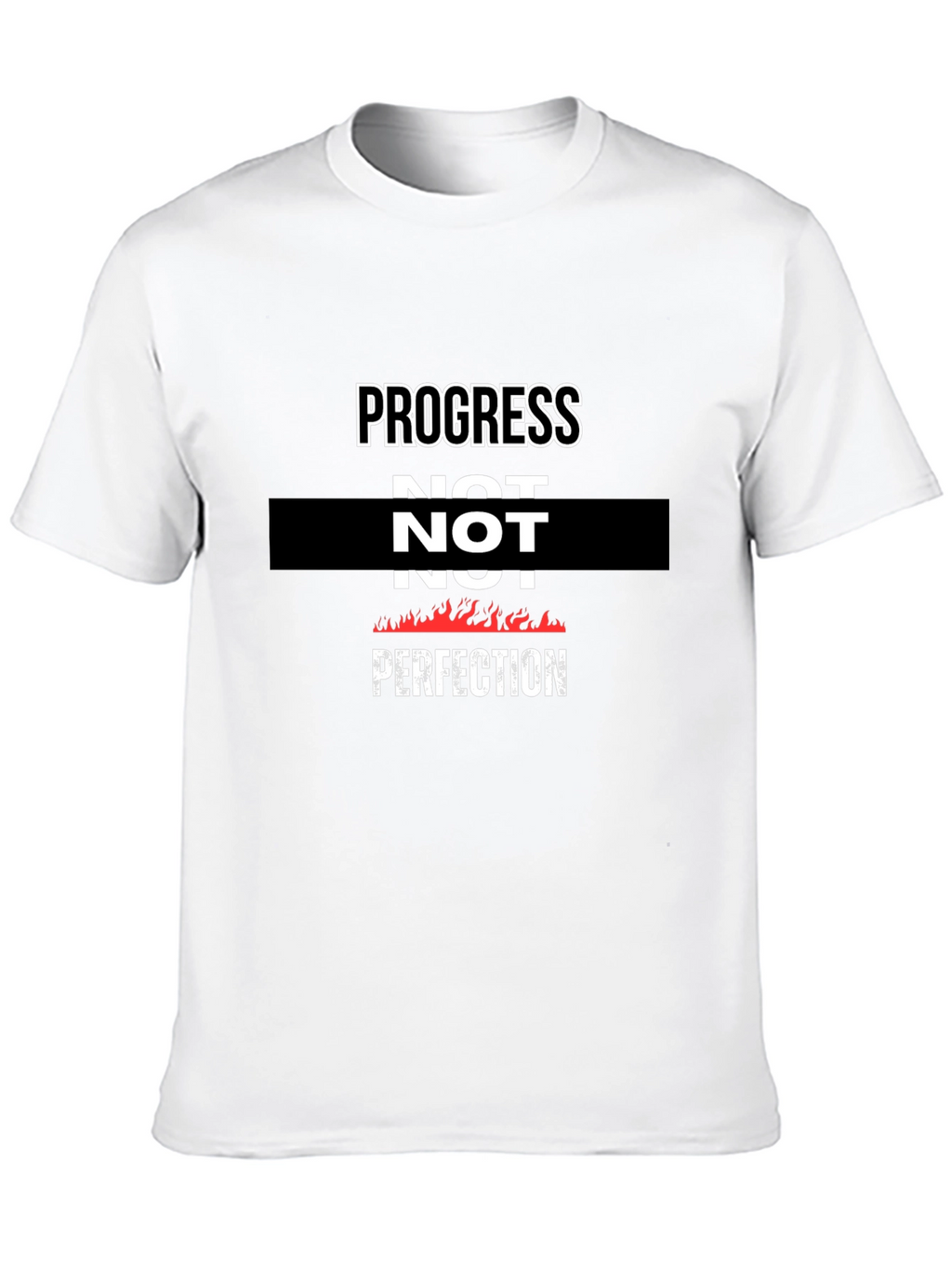 Progress Not Perfection Graphic T-Shirt