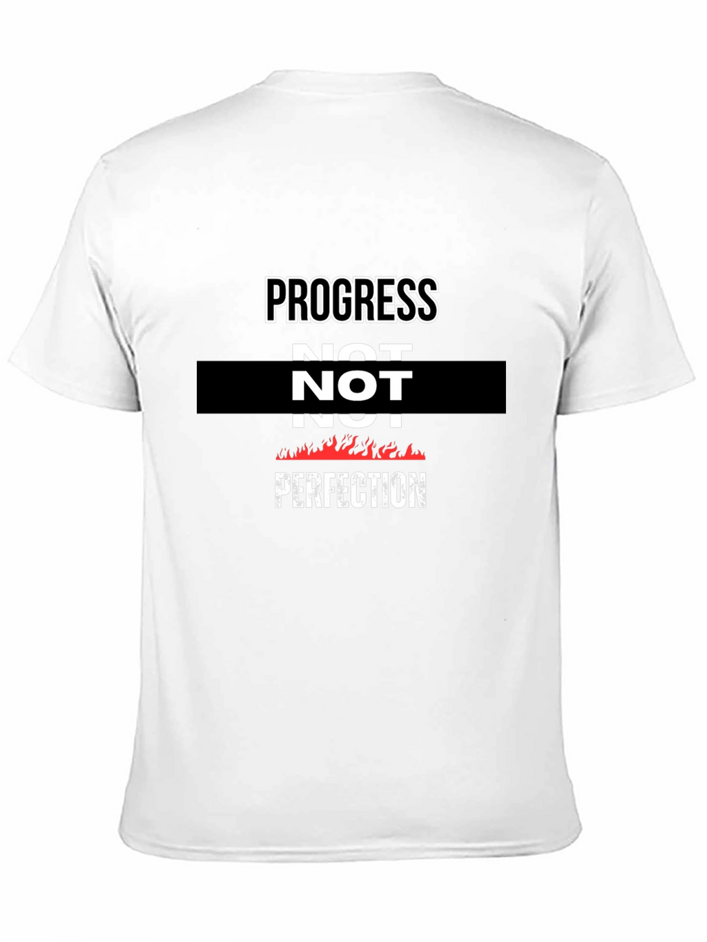 Progress Not Perfection Graphic T-Shirt