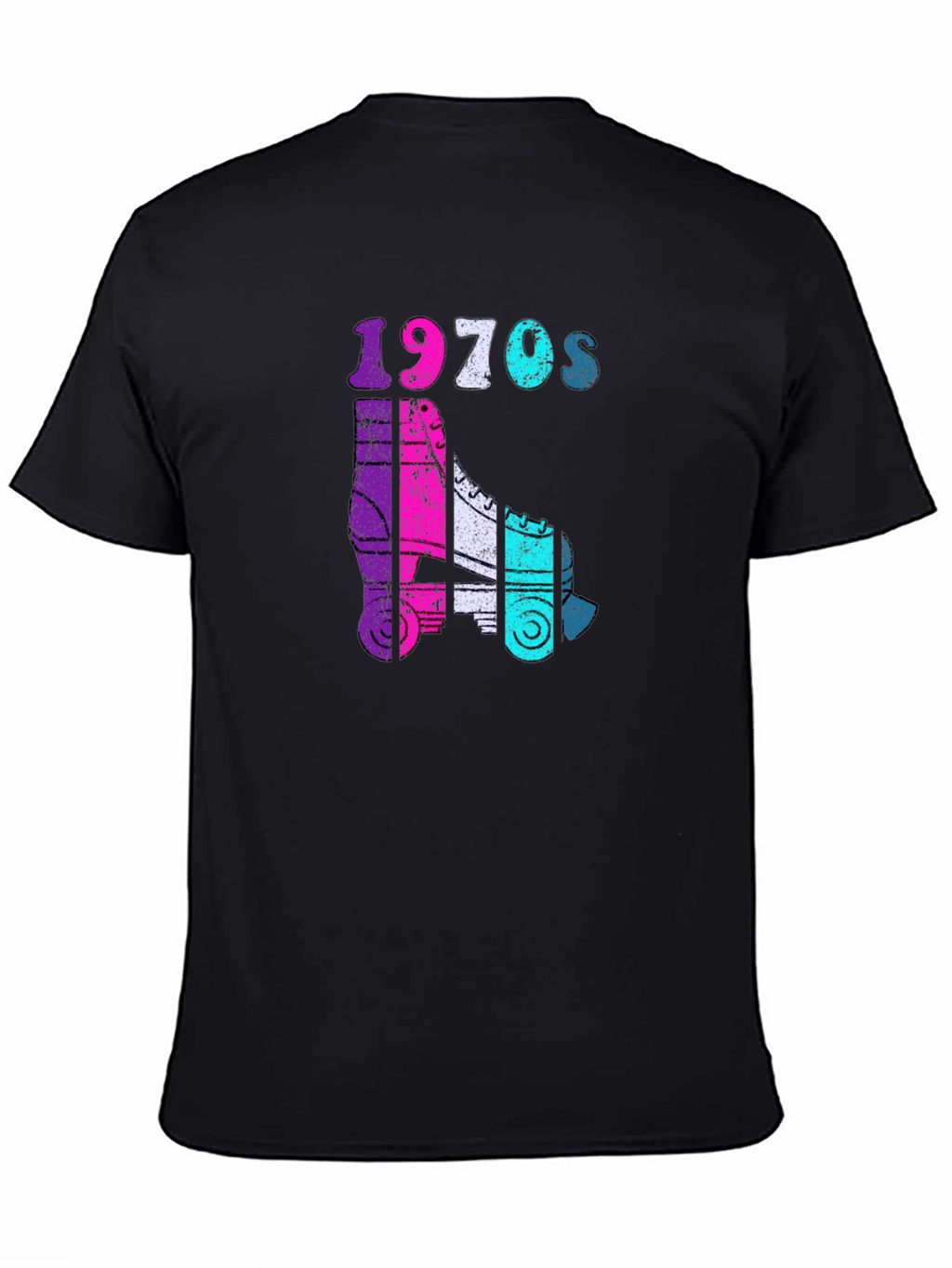 1970s Roller Skate Graphic Tee