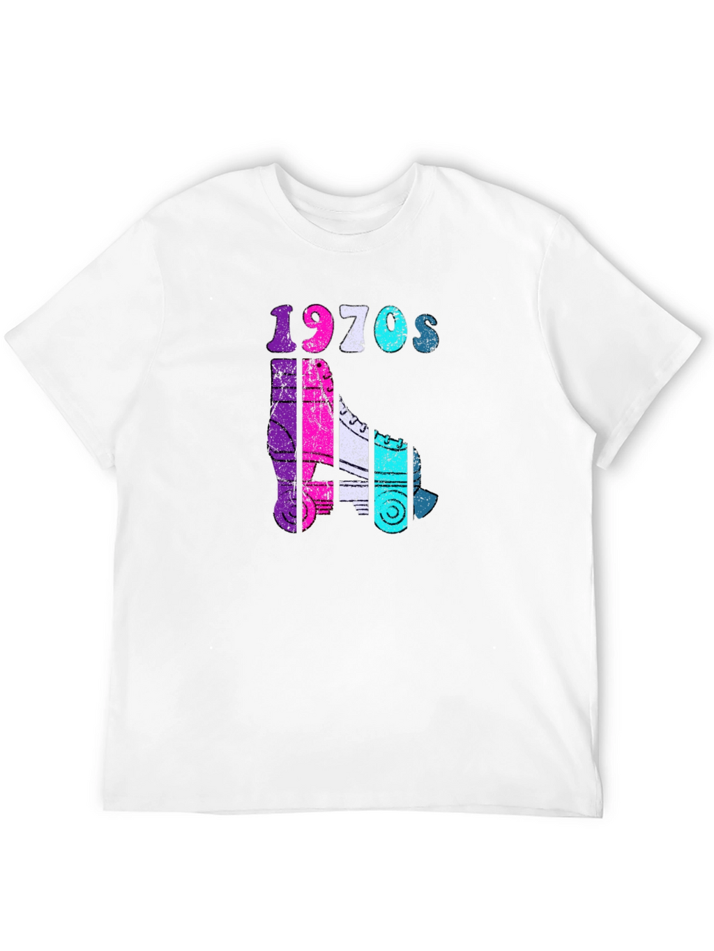 1970s Roller Skate Graphic Tee