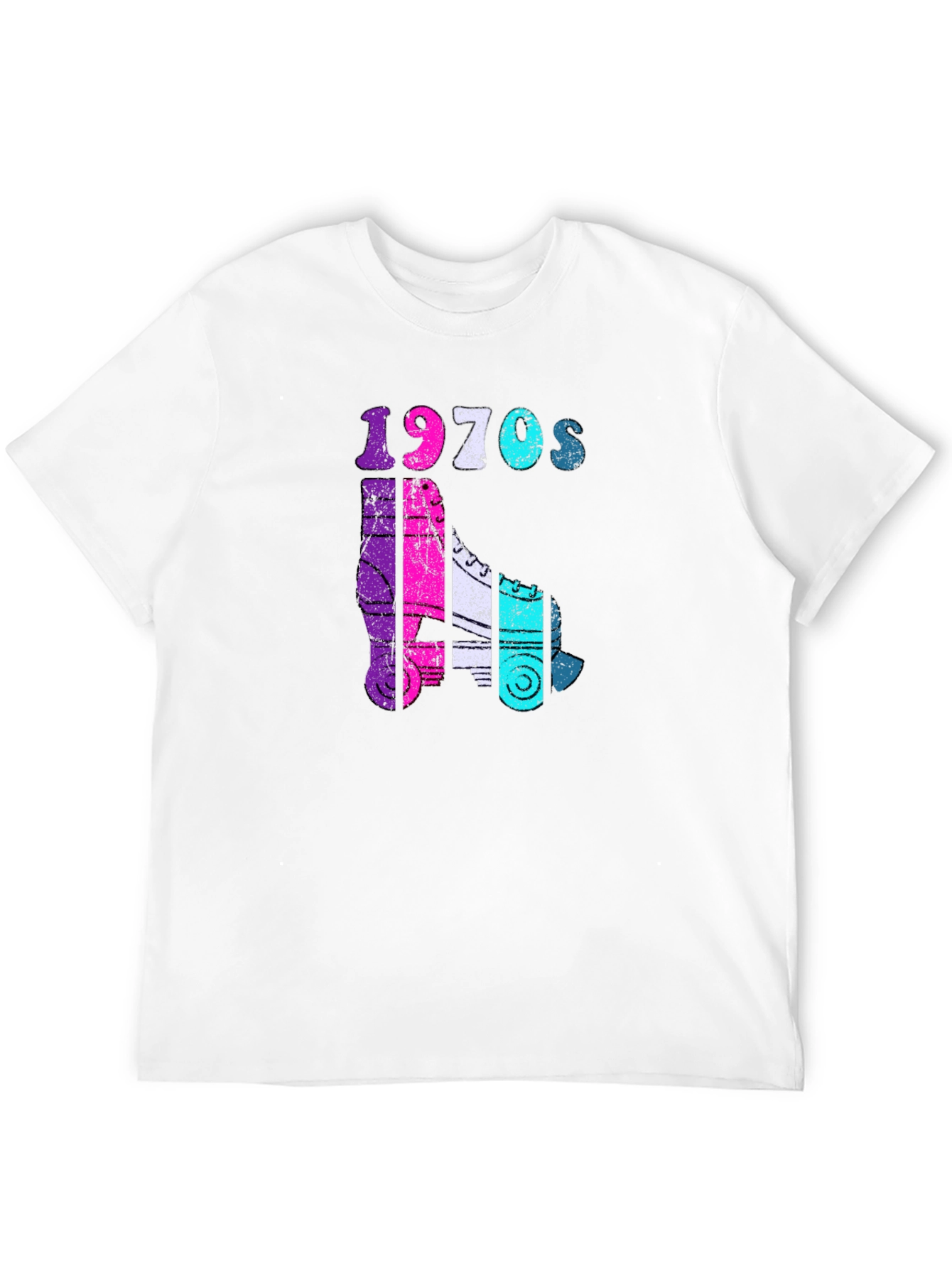 1970s Roller Skate Graphic Tee