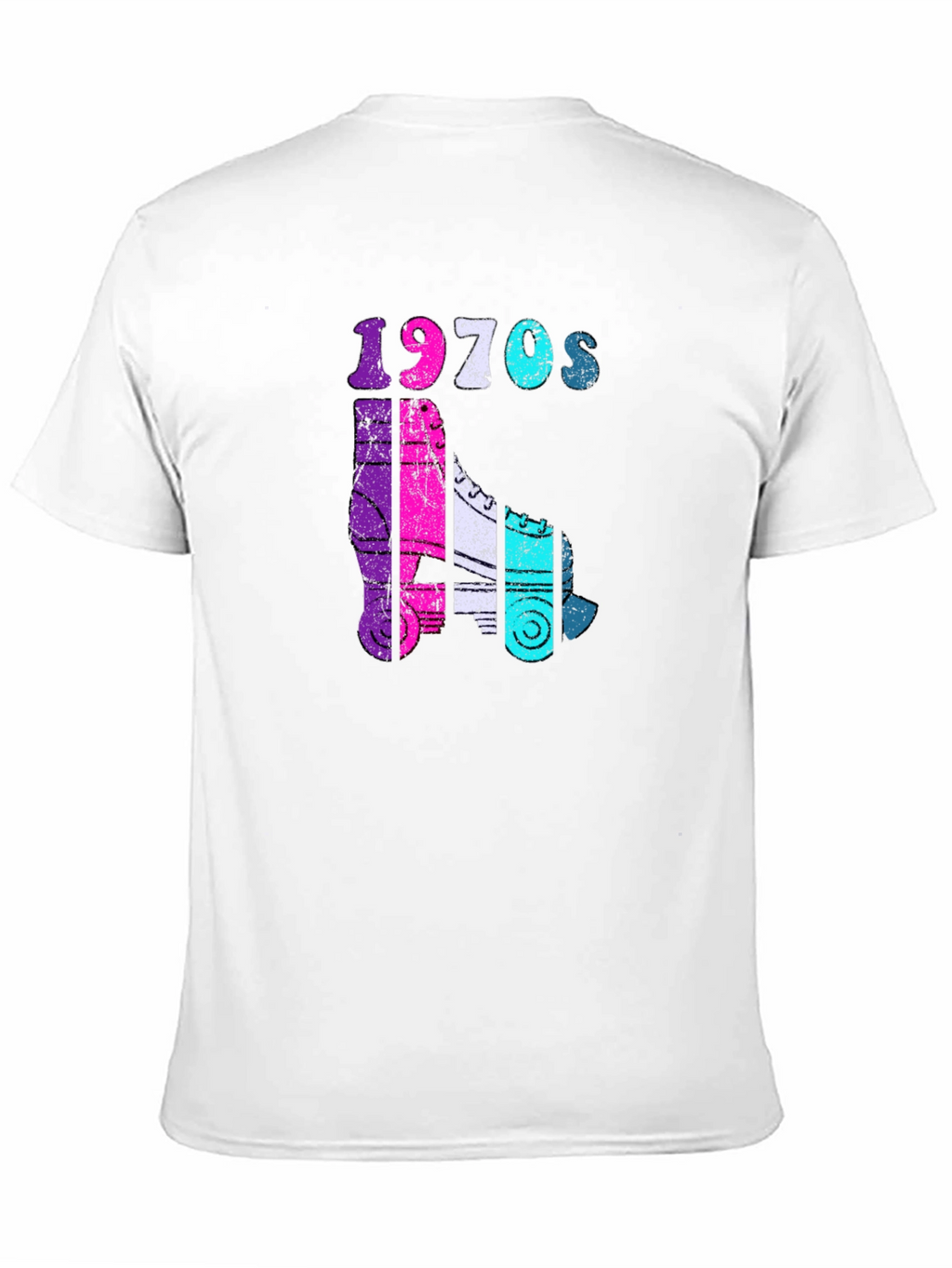1970s Roller Skate Graphic Tee