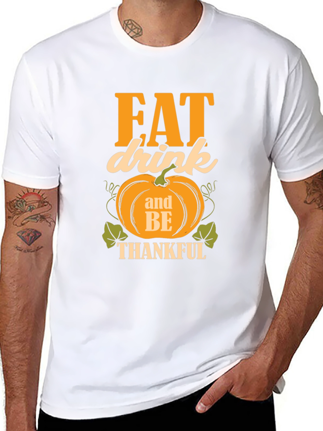 Eat Drink and Be Thankful T-Shirt