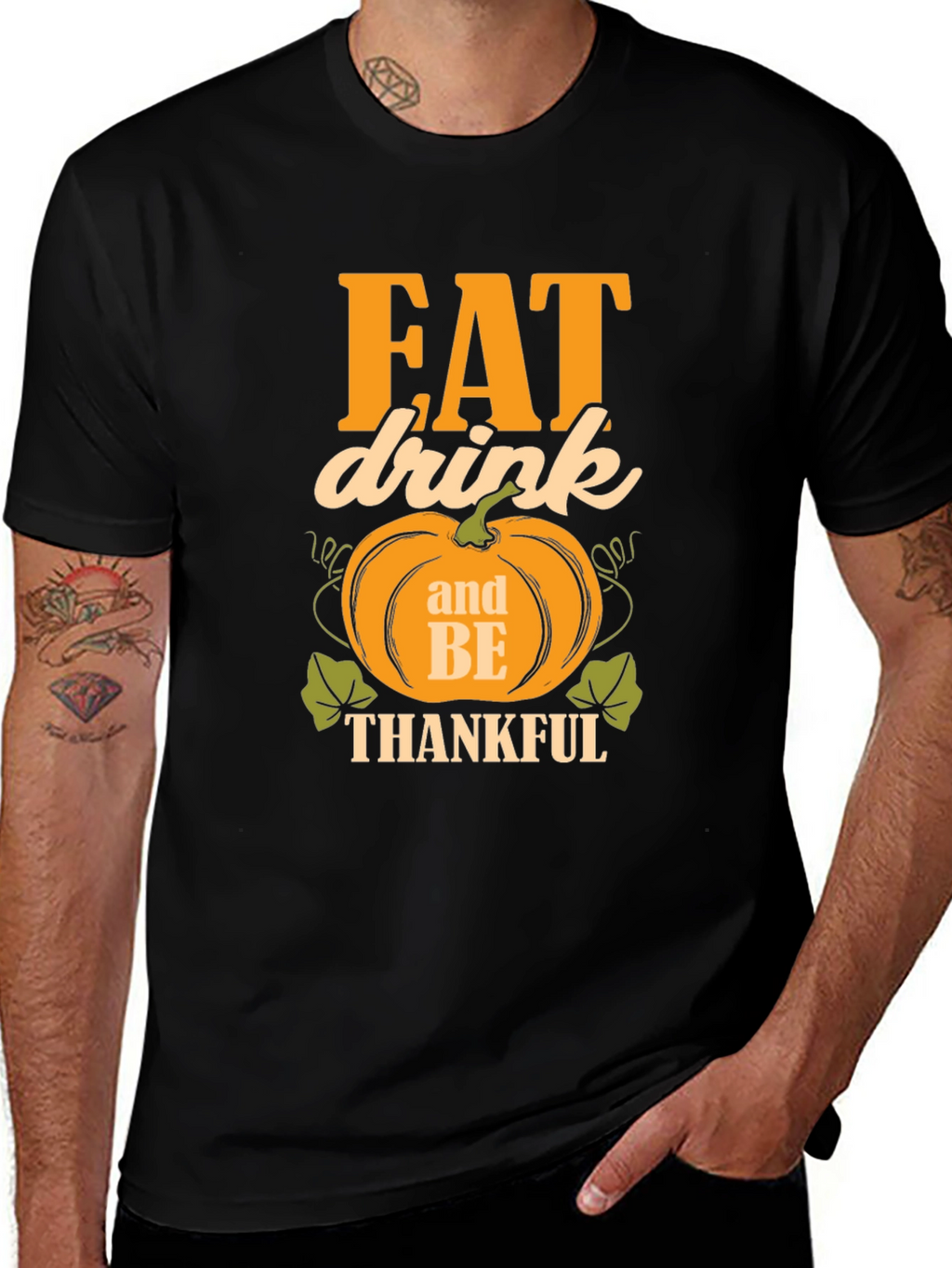 Eat Drink and Be Thankful T-Shirt