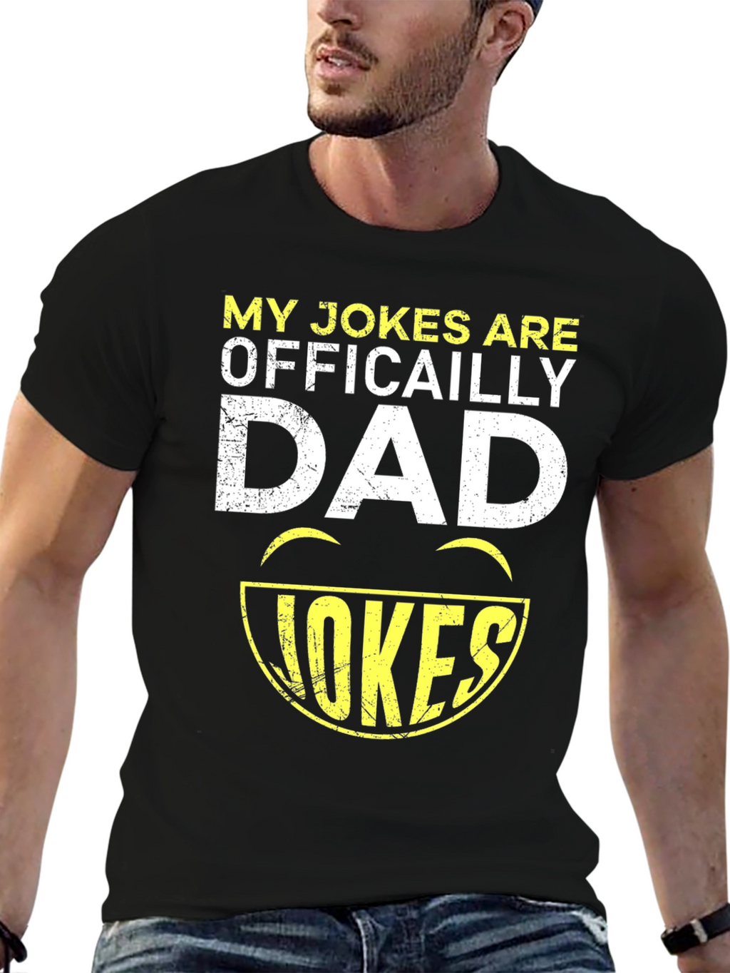 Dad Jokes T-Shirt Funny Fathers Day Tee