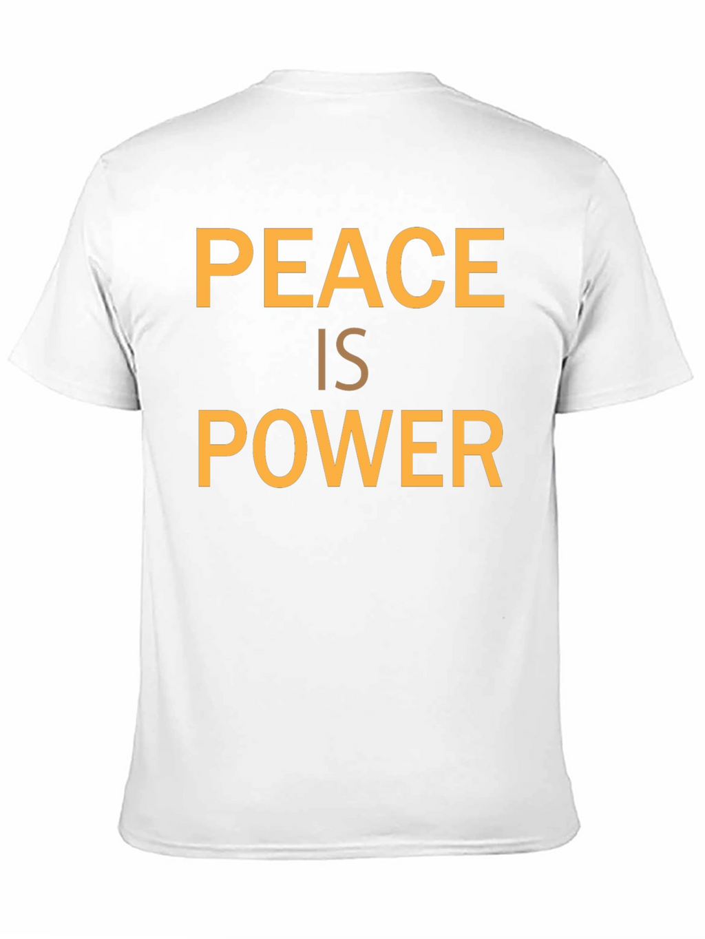 Peace Is Power Graphic Tee - Stylish Statement Shirt