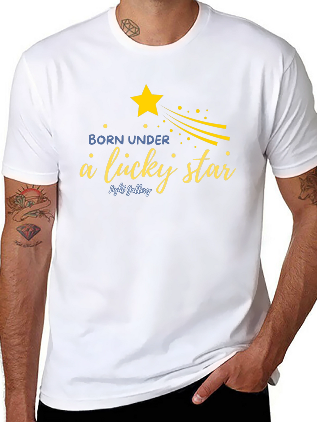 Born Under A Lucky Star Graphic T-Shirt