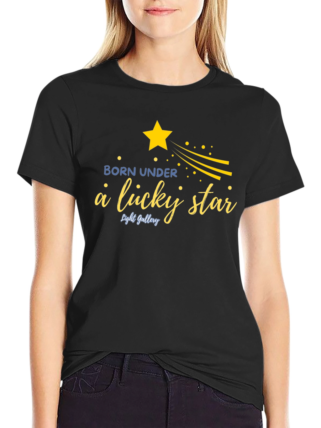 Born Under A Lucky Star Graphic T-Shirt