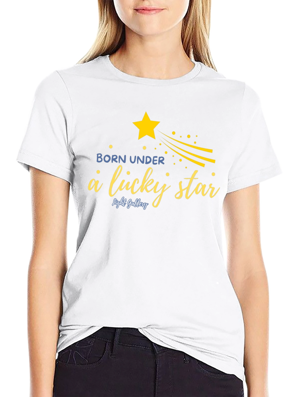 Born Under A Lucky Star Graphic T-Shirt
