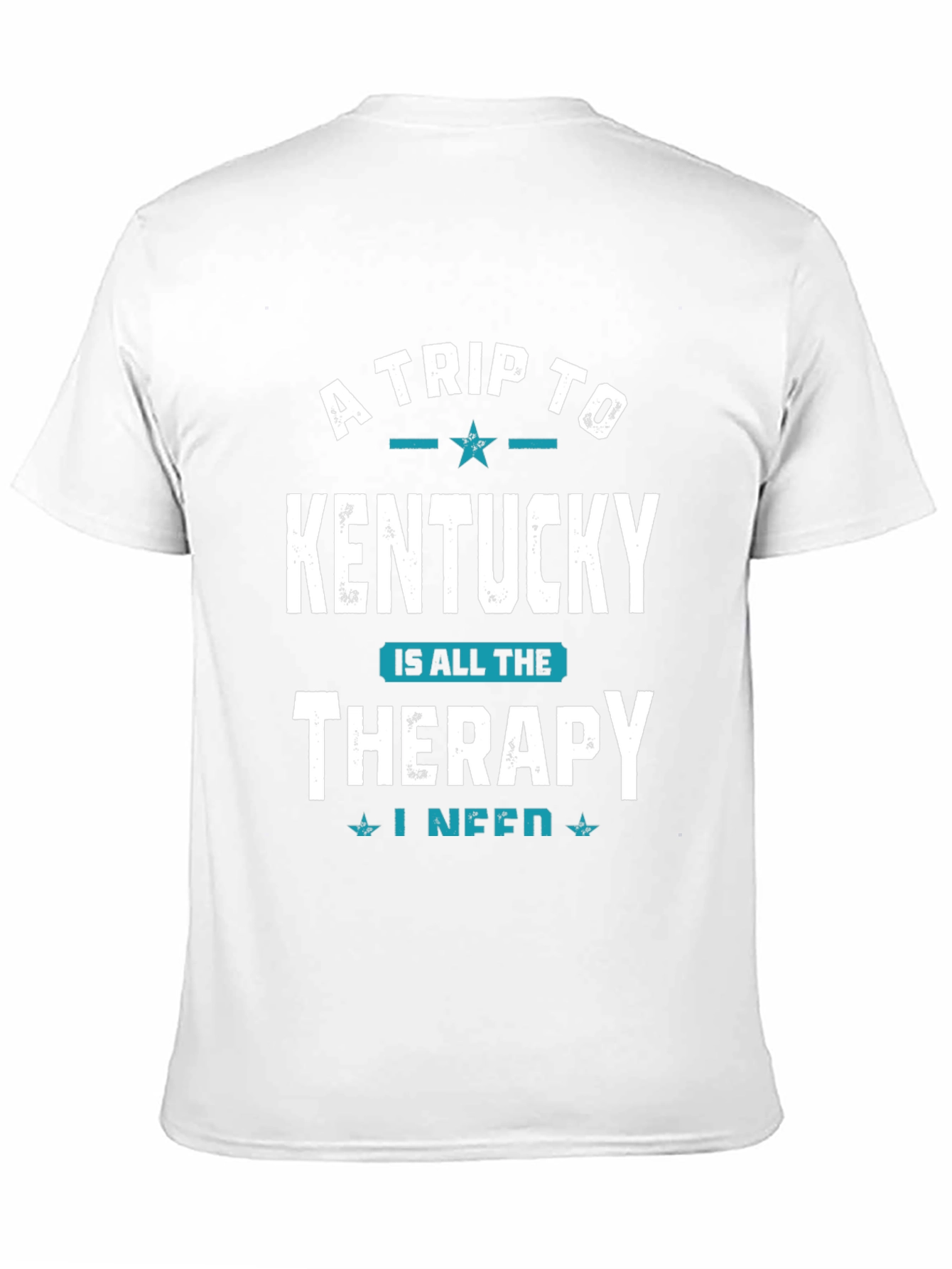 Kentucky Therapy Graphic Tee - Black Cotton