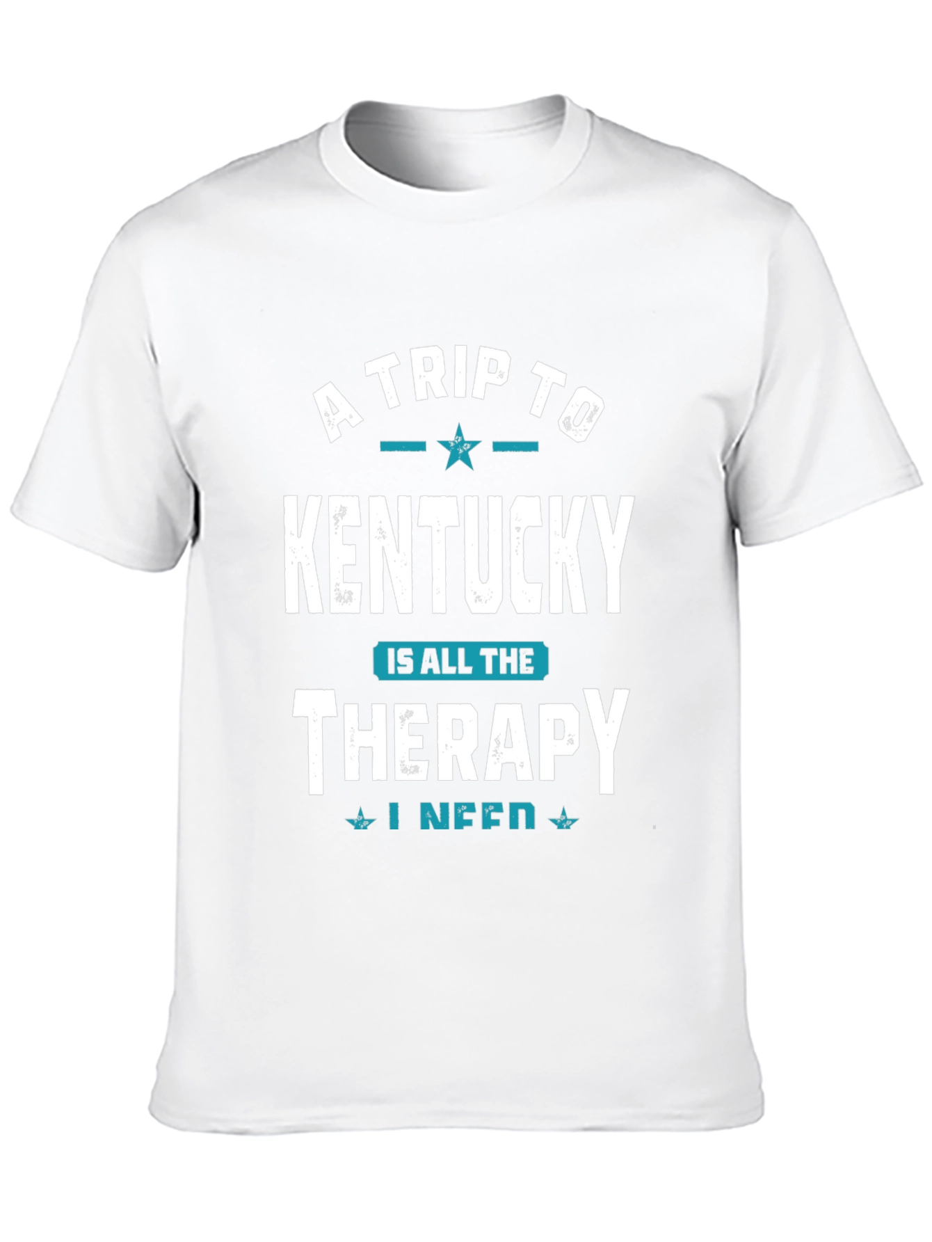 Kentucky Therapy Graphic Tee - Black Cotton
