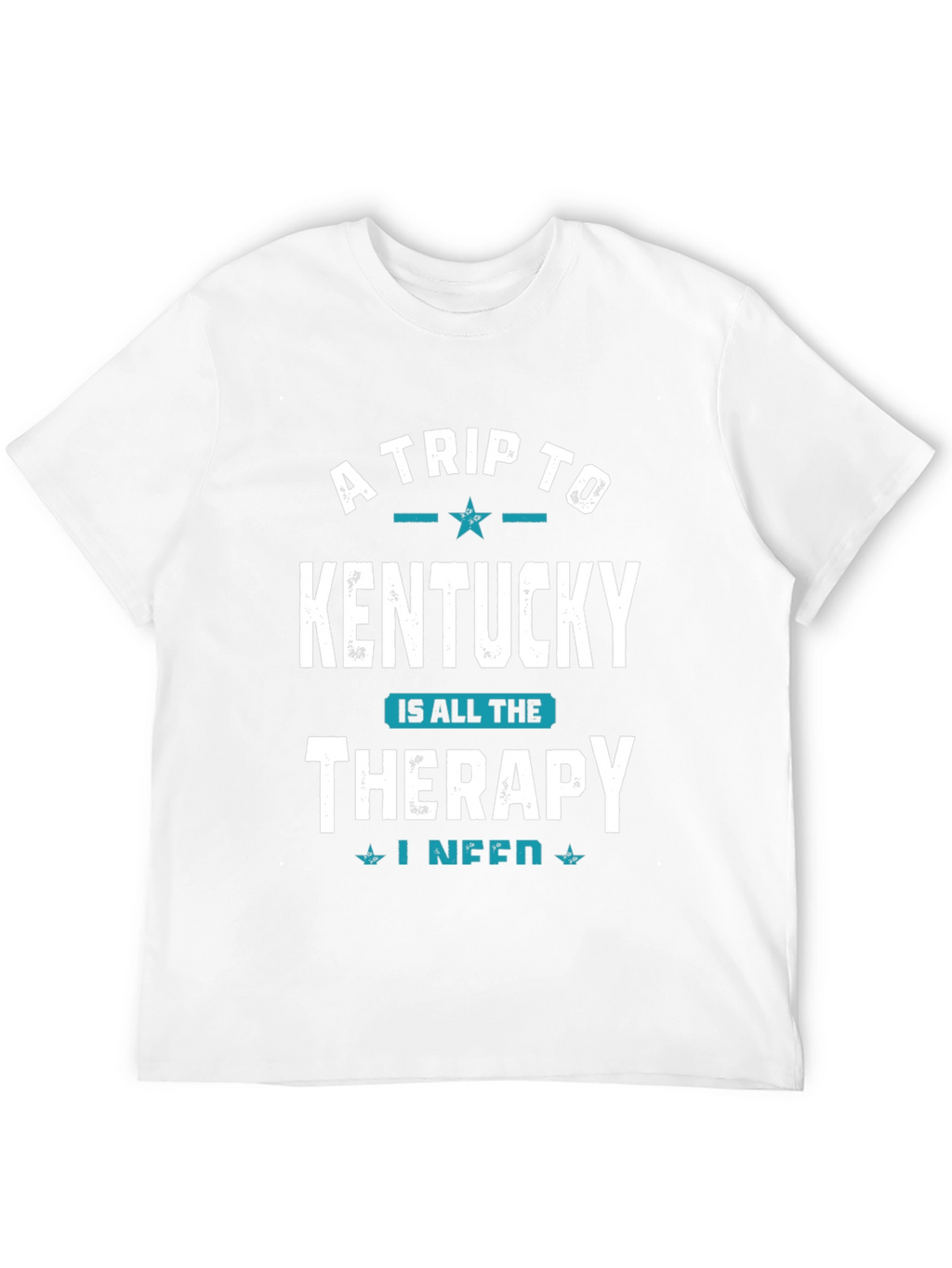 Kentucky Therapy Graphic Tee - Black Cotton