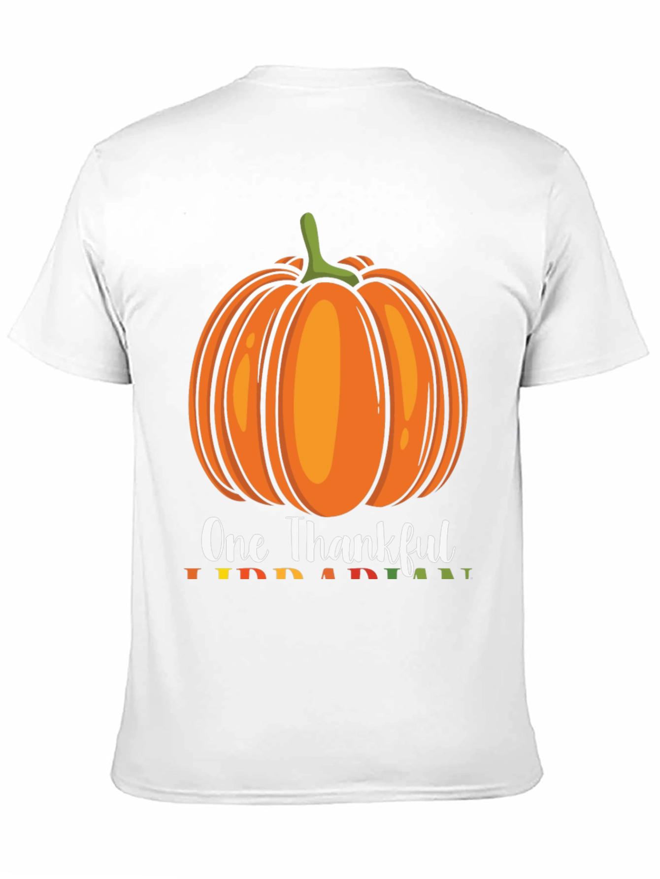 One Thankful Pumpkin T-Shirt - Fall Thanksgiving Tee