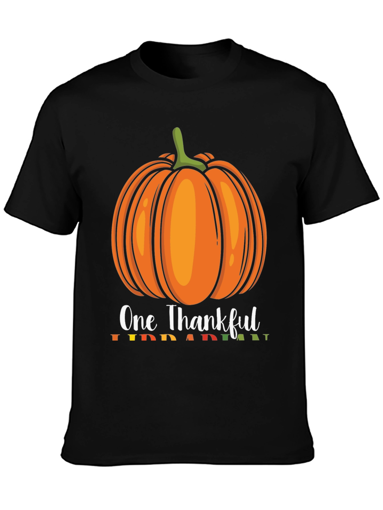 One Thankful Pumpkin T-Shirt - Fall Thanksgiving Tee
