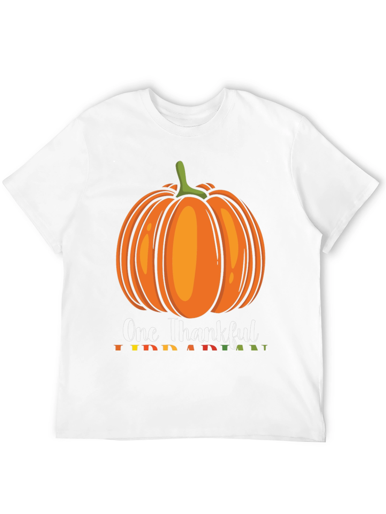 One Thankful Pumpkin T-Shirt - Fall Thanksgiving Tee
