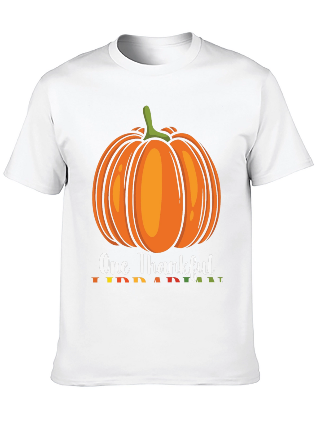 One Thankful Pumpkin T-Shirt - Fall Thanksgiving Tee