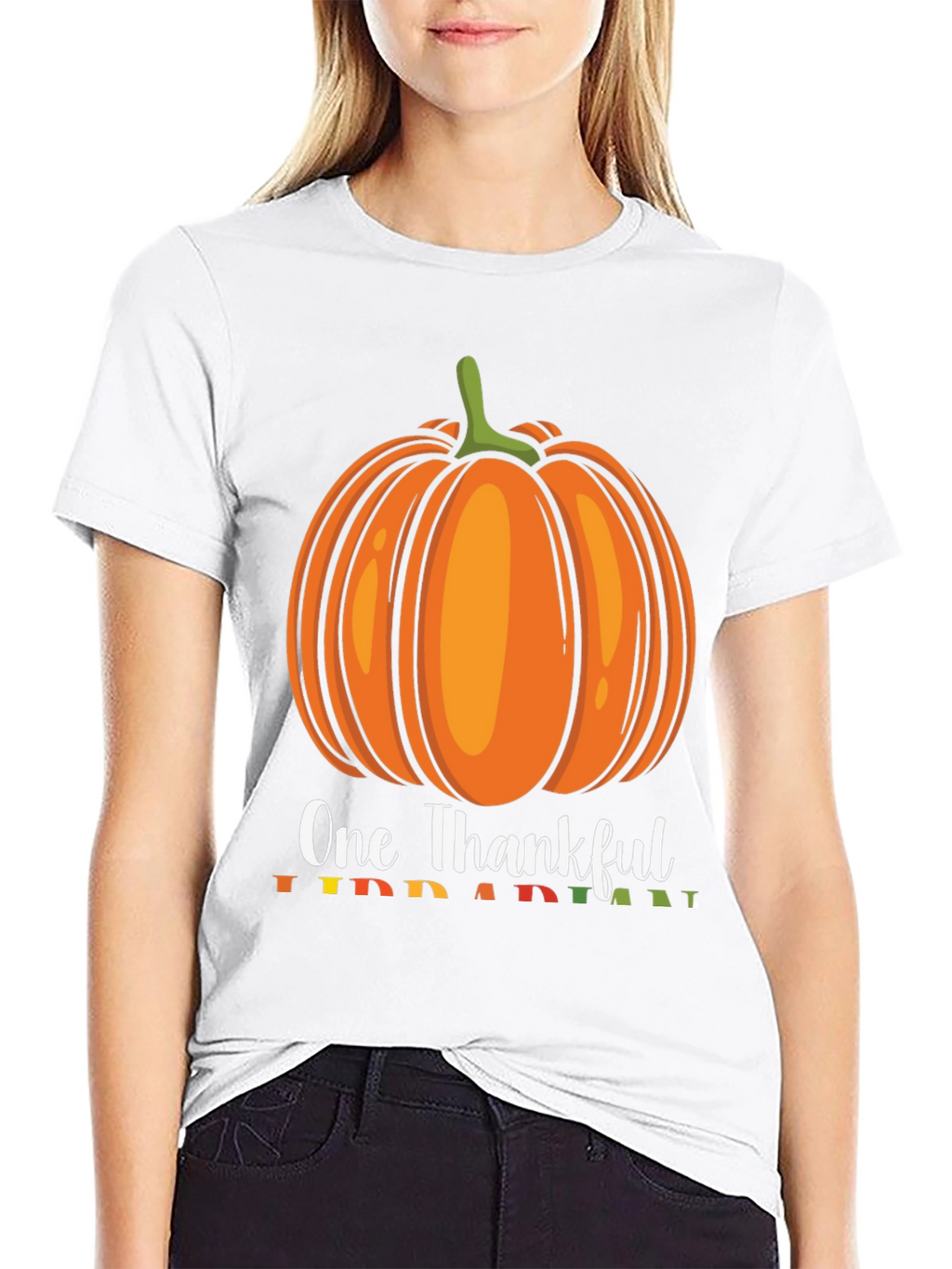 One Thankful Pumpkin T-Shirt - Fall Thanksgiving Tee