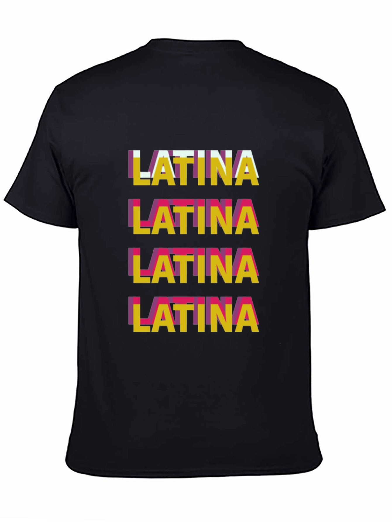 Latina Graphic Tee - Stylish Word Art T-Shirt