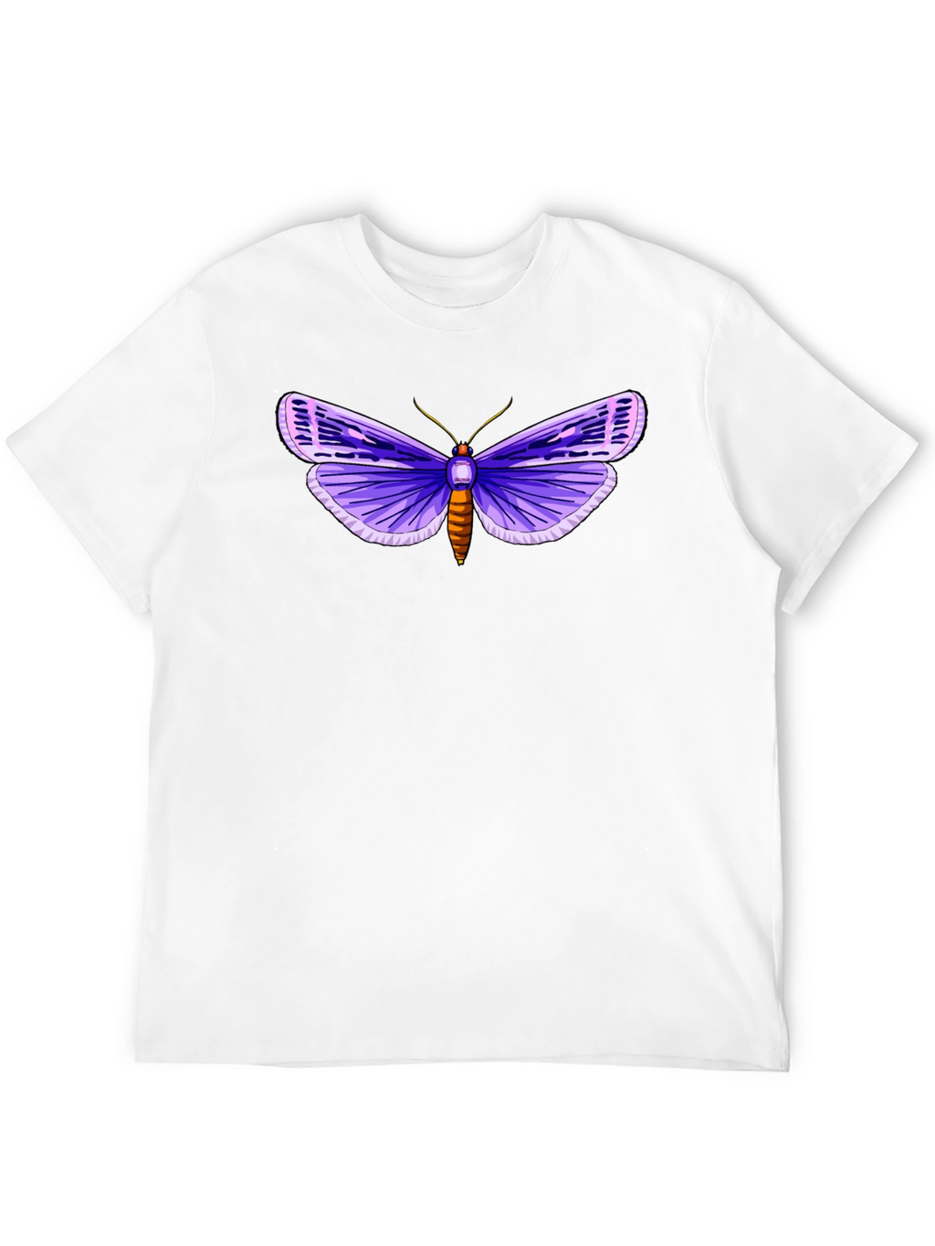 Purple Moth Graphic Tee