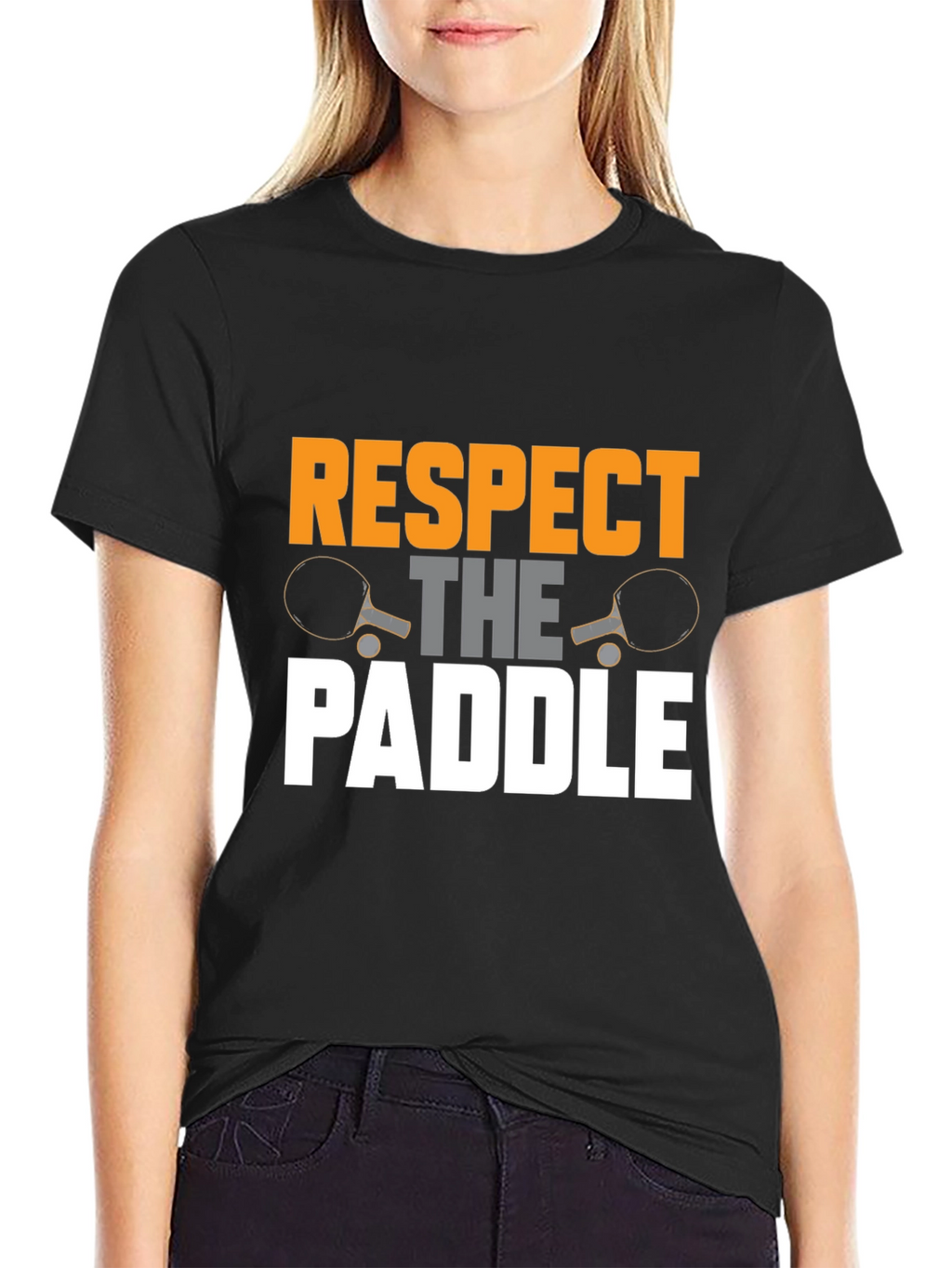 Respect The Paddle T-Shirt | Ping Pong Tee