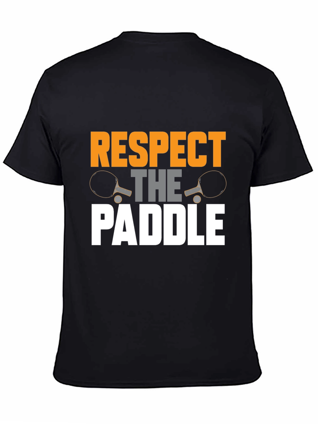 Respect The Paddle T-Shirt | Ping Pong Tee