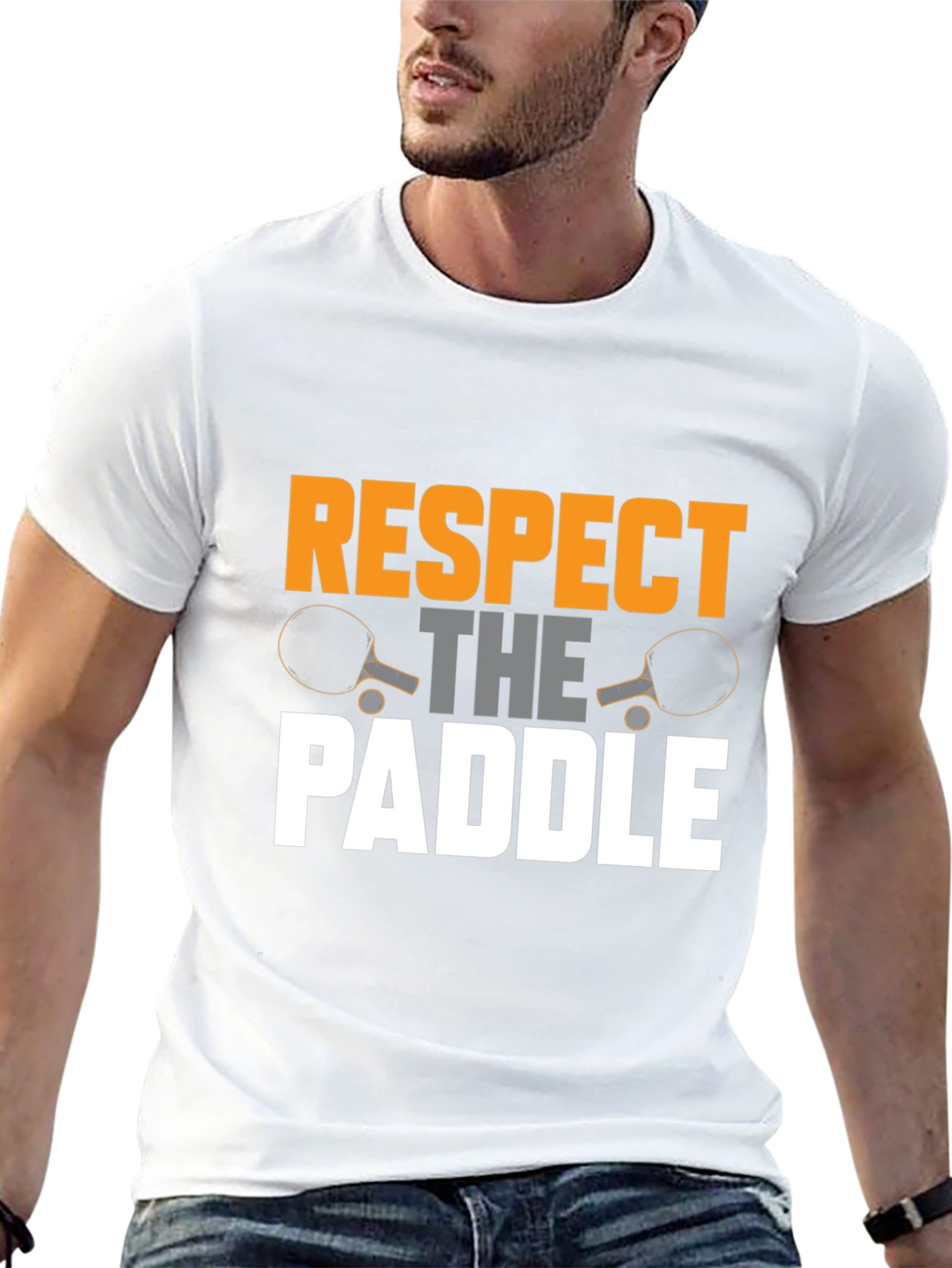 Respect The Paddle T-Shirt | Ping Pong Tee