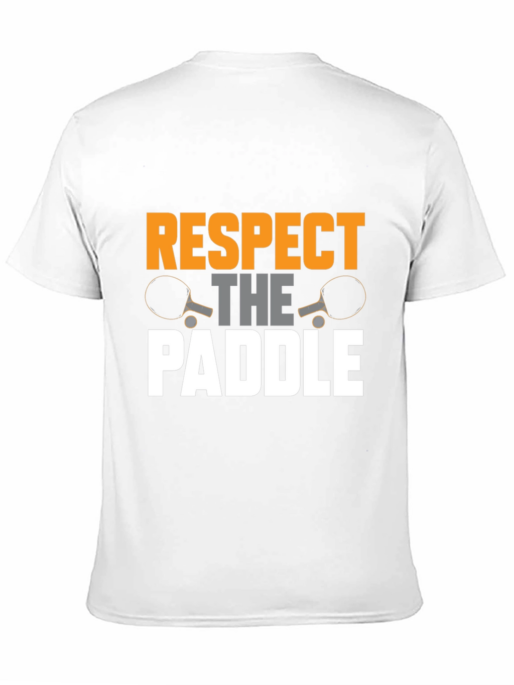 Respect The Paddle T-Shirt | Ping Pong Tee
