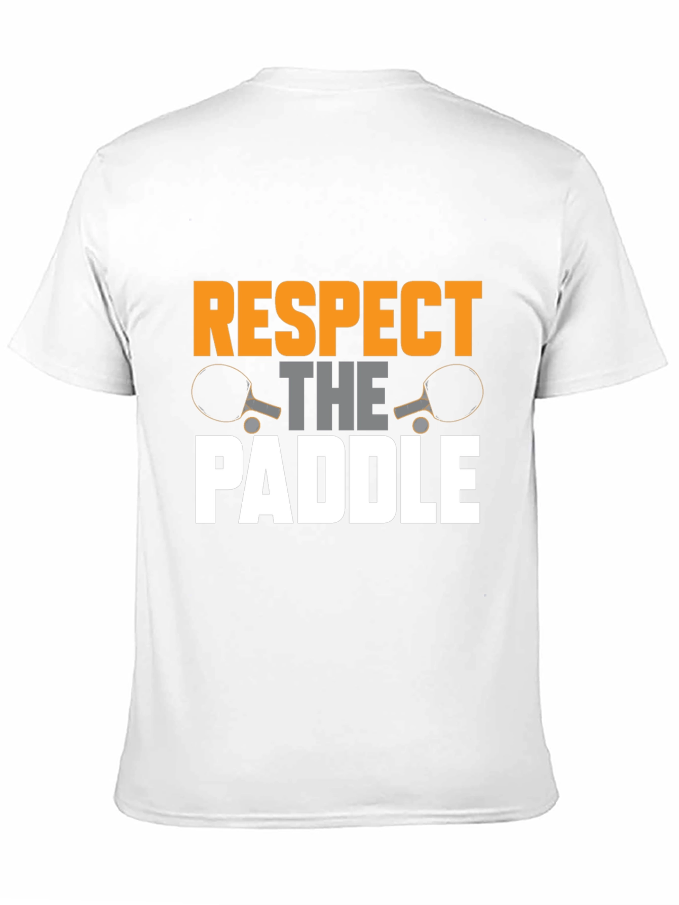 Respect The Paddle T-Shirt | Ping Pong Tee