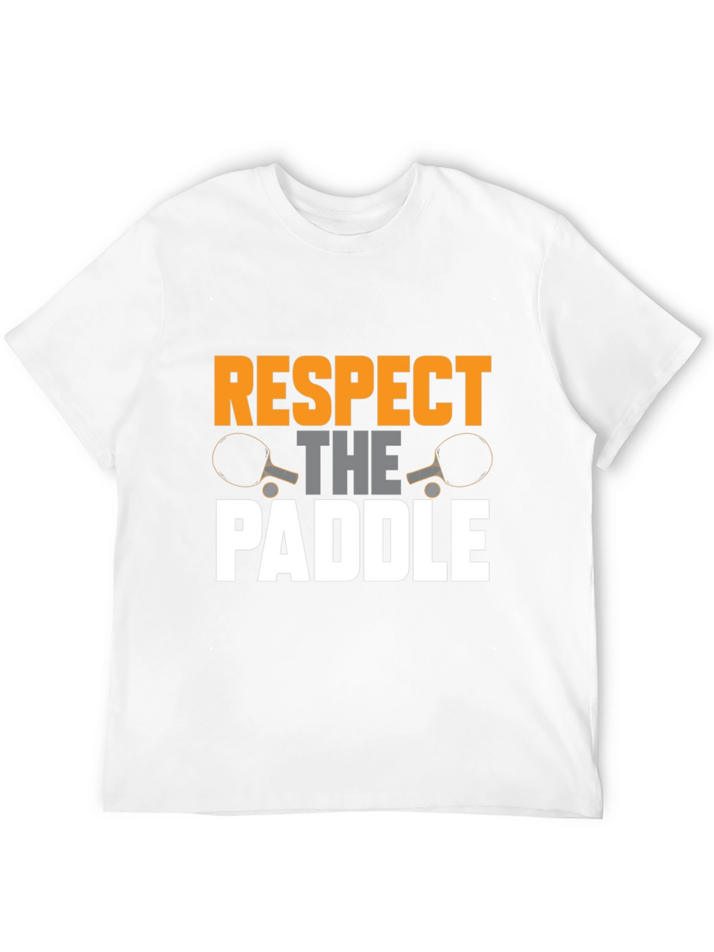 Respect The Paddle T-Shirt | Ping Pong Tee